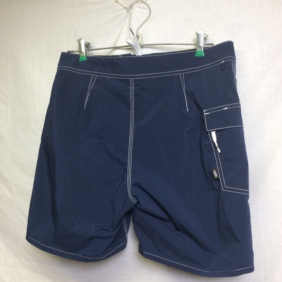 Vans Men’s Blue Board Shorts Swim Trunks - Picture 4 of 10